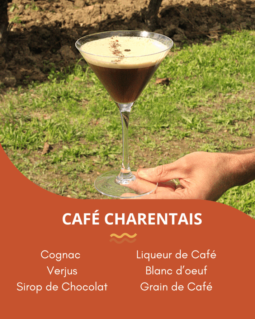 Café Charentais - cocktail - cognac - mixologie cognac - MFR de Vayres - Cognac Festival
