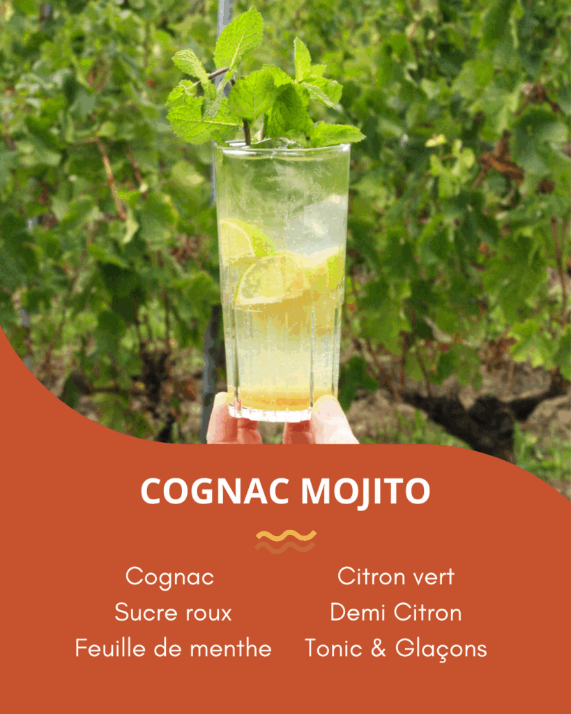 Cognac Mojito - cocktail - cognac - mixologie cognac - MFR de Vayres - Cognac Festival