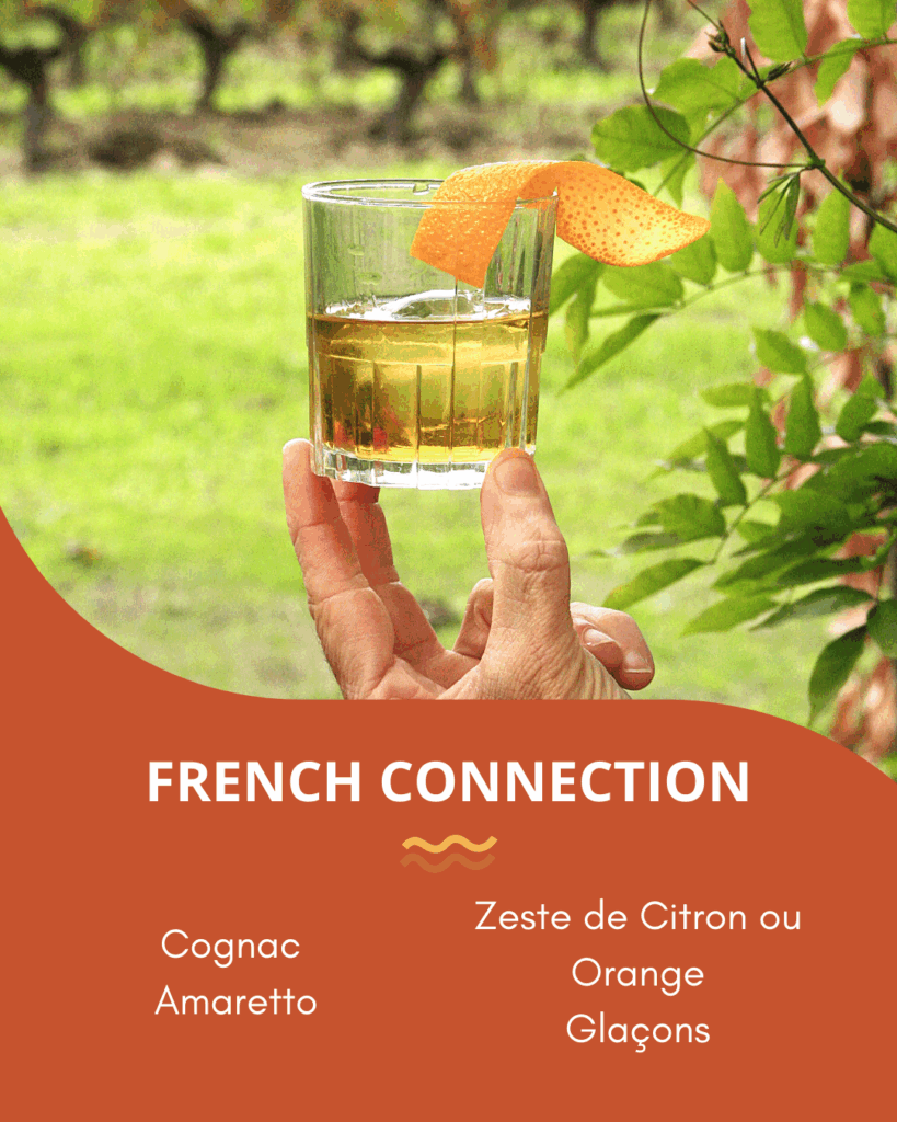 French Connection - cocktail - cognac - mixologie cognac - MFR de Vayres - Cognac Festival
